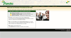 Desktop Screenshot of parrotia.net