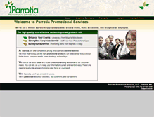Tablet Screenshot of parrotia.net